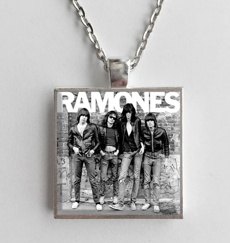 Ramones - Self Titled - Album Cover Art Pendant Necklace - Hollee