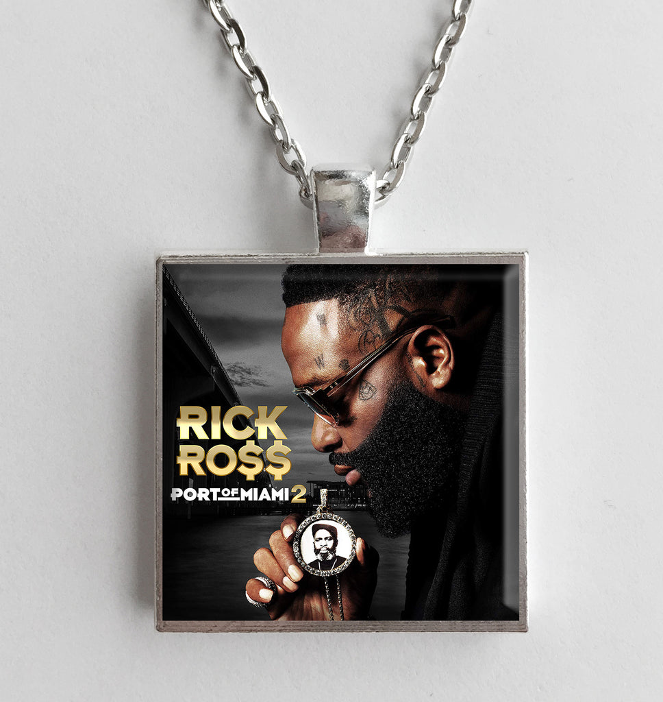Rick Ross - Port of Miami 2 - Album Cover Art Pendant Necklace - Hollee