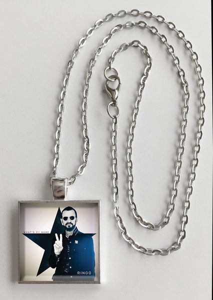 Ringo Starr - What's My Name - Album Cover Art Pendant Necklace - Hollee