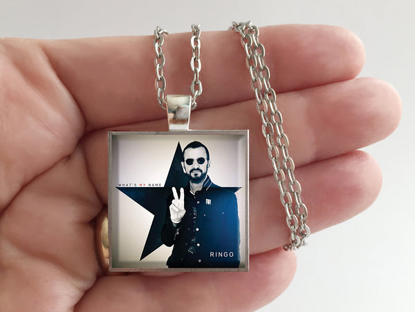 Ringo Starr - What's My Name - Album Cover Art Pendant Necklace - Hollee