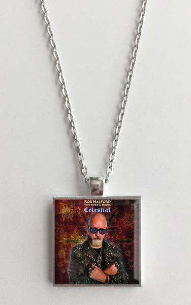 Rob Halford - Celestial  - Album Cover Art Pendant Necklace - Hollee