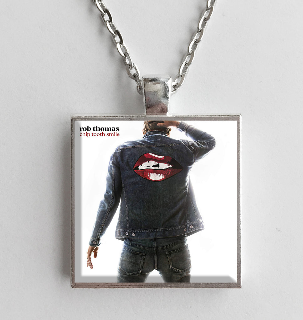 Rob Thomas - Chip Tooth Smile - Album Cover Art Pendant Necklace - Hollee