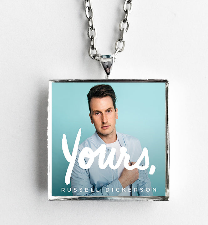 Russell Dickerson - Yours - Album Cover Art Pendant Necklace - Hollee