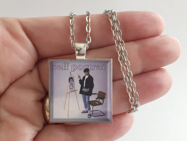 Sasha Sloan - Self Portrait  - Album Cover Art Pendant Necklace - Hollee
