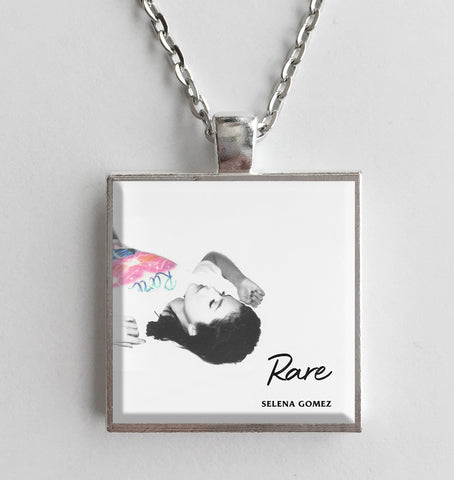 Selena Gomez - Rare - Album Cover Art Pendant Necklace - Hollee