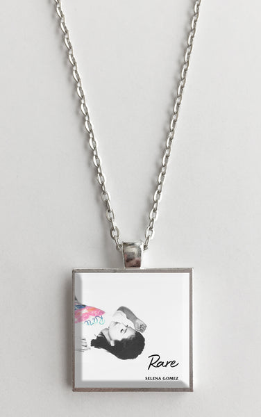 Selena Gomez - Rare - Album Cover Art Pendant Necklace - Hollee