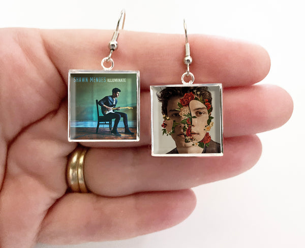 Shawn Mendes - Illuminate & The Album - Album Cover Art Earrings - Hollee