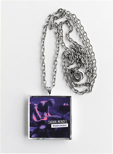 Shawn Mendes - Unplugged - Album Cover Art Pendant Necklace - Hollee