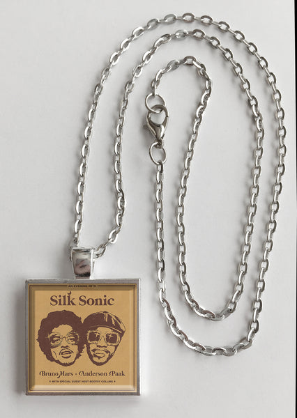 Silk Sonic - An Evening With - Album Cover Art Pendant Necklace
