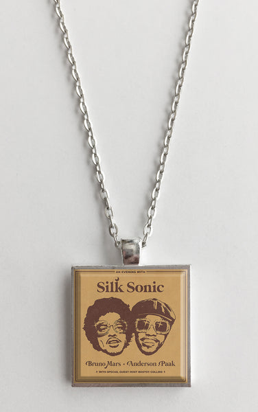 Silk Sonic - An Evening With - Album Cover Art Pendant Necklace