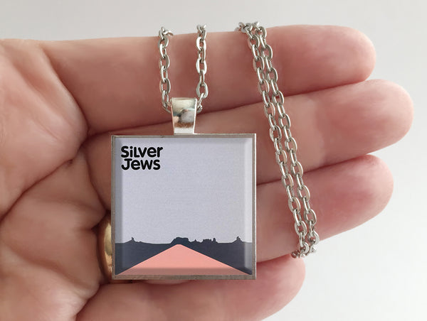 Silver Jews - American Water - Album Cover Art Pendant Necklace - Hollee