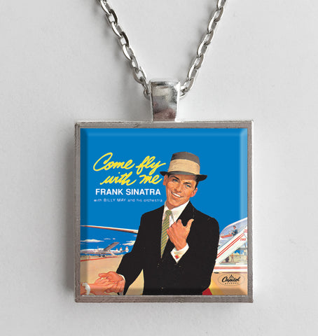 Frank Sinatra - Come Fly With Me - Album Cover Art Pendant Necklace - Hollee