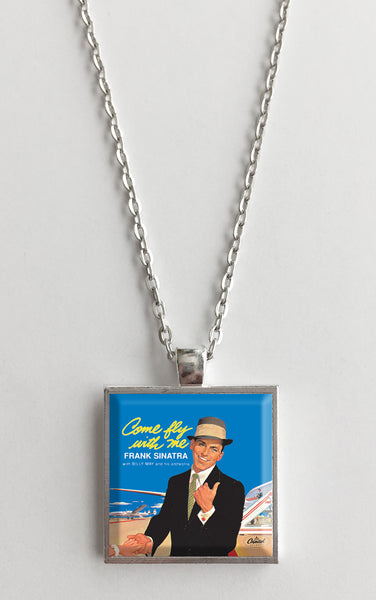 Frank Sinatra - Come Fly With Me - Album Cover Art Pendant Necklace - Hollee