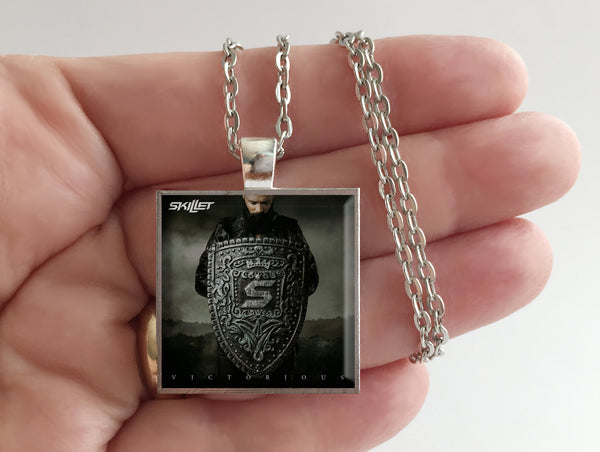 Skillet - Victorious - Album Cover Art Pendant Necklace - Hollee