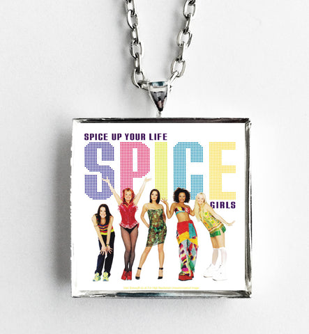 The Spice Girls - Spice Up Your Life - Album Cover Art Pendant Necklace - Hollee