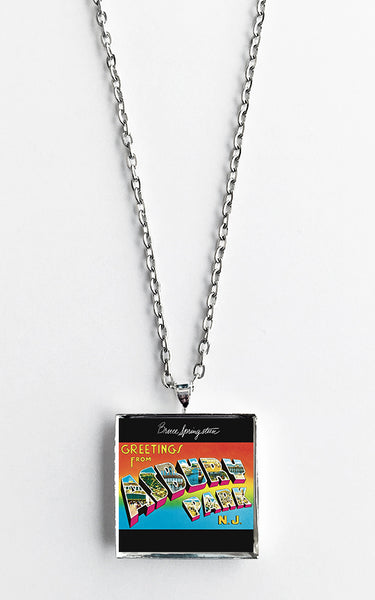 Bruce Springsteen - Greetings from Asbury Park, N.J. - Album Cover Art Pendant Necklace - Hollee