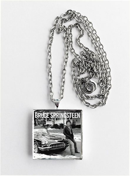 Bruce Springsteen - Chapter and Verse - Album Cover Art Pendant Necklace - Hollee