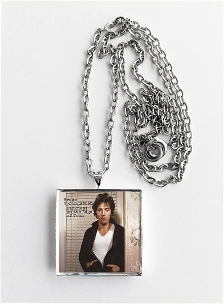 Bruce Springsteen - Darkness on the Edge of Town - Album Cover Art Pendant Necklace - Hollee