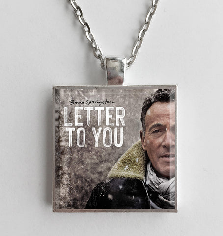 Bruce Springsteen - Letter to You - Album Cover Art Pendant Necklace