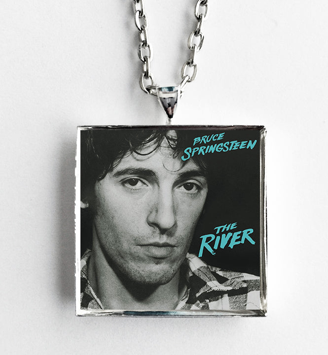 Bruce Springsteen - The River - Album Cover Art Pendant Necklace - Hollee