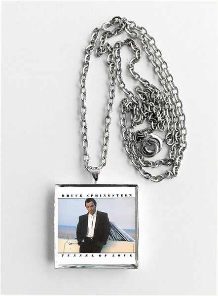 Bruce Springsteen - Tunnel of Love - Album Cover Art Pendant Necklace - Hollee