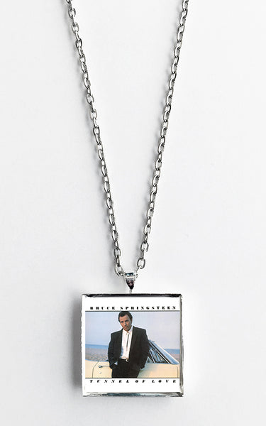 Bruce Springsteen - Tunnel of Love - Album Cover Art Pendant Necklace - Hollee