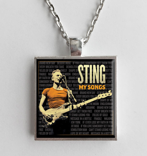 Sting - My Songs - Album Cover Art Pendant Necklace - Hollee