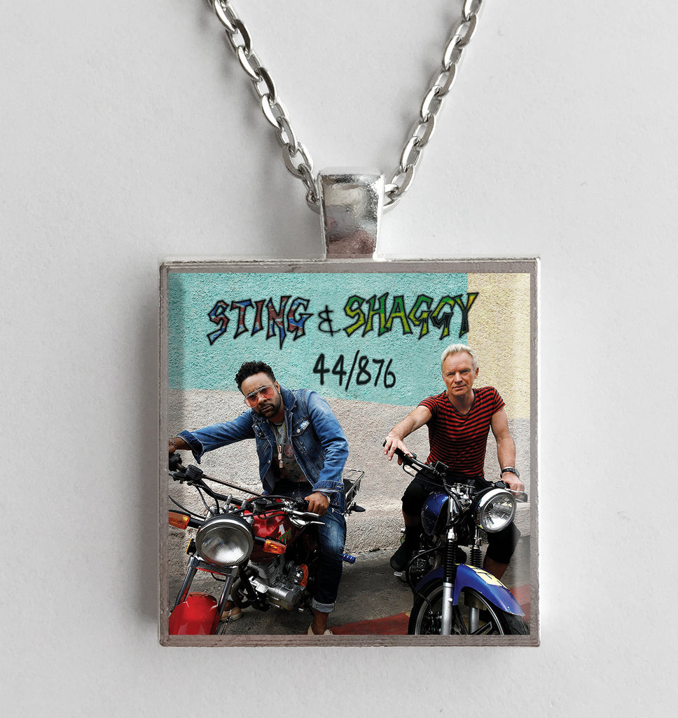 Sting & Shaggy - 44/876 - Album Cover Art Pendant Necklace - Hollee