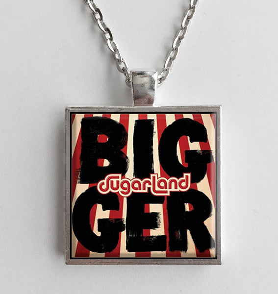 Sugarland - Bigger - Album Cover Art Pendant Necklace - Hollee