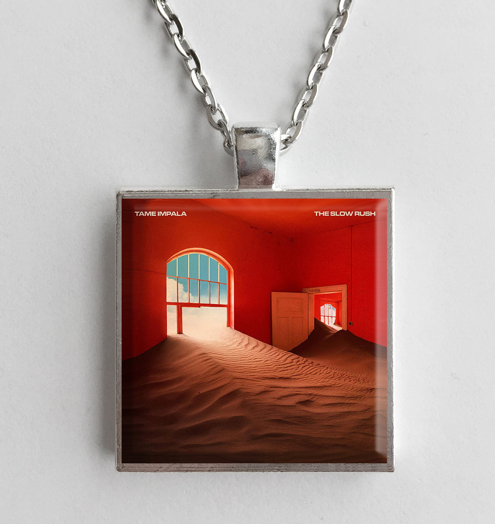 Tame Impala - Slow Rush - Album Cover Art Pendant Necklace - Hollee