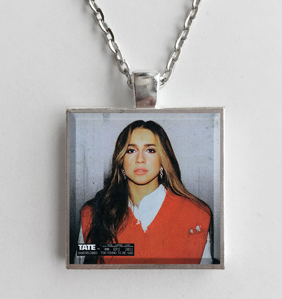Tate McRae - Too Young to be Sad - Album Cover Art Pendant Necklace