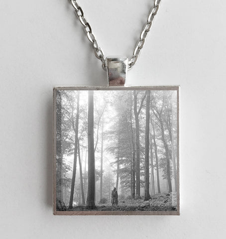 Taylor Swift - Folklore - Album Cover Art Pendant Necklace - Hollee