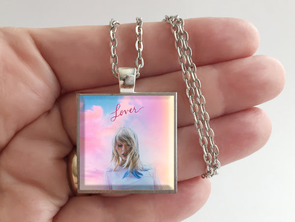 Taylor Swift - Lover - Album Cover Art Pendant Necklace - Hollee