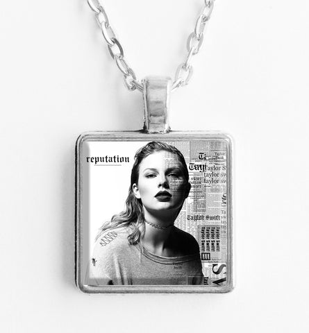Taylor Swift - Reputation - Mini Album Cover Art Pendant Necklace - Hollee