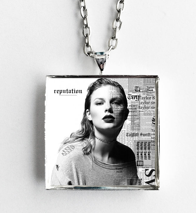 Taylor Swift - Reputation - Album Cover Art Pendant Necklace – Hollee
