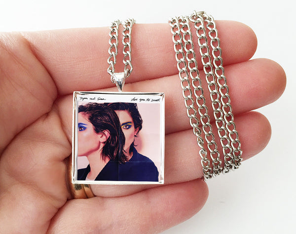 Tegan and Sara - Love You to Death - Album Cover Art Pendant Necklace - Hollee