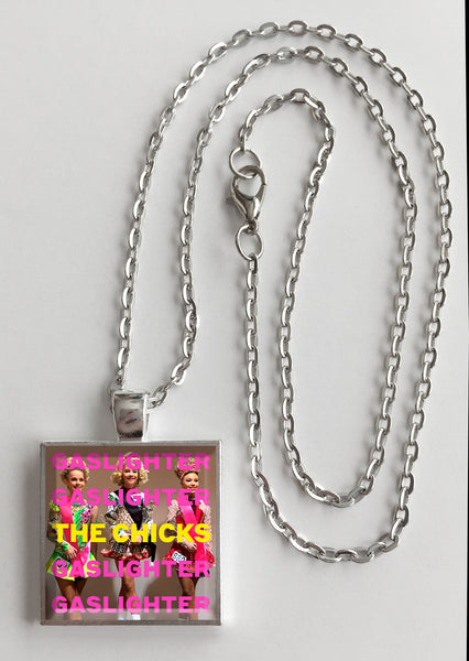 The Chicks - Gaslighter - Album Cover Art Pendant Necklace - Hollee