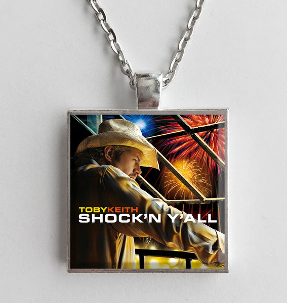 Toby Keith - Shock'n Y'all - Album Cover Art Pendant Necklace - Hollee