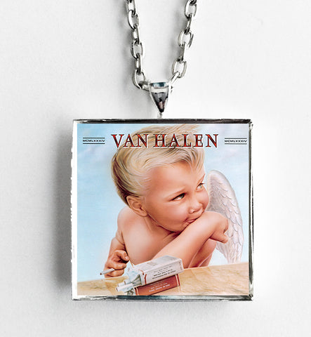Van Halen - 1984 - Album Cover Art Pendant Necklace - Hollee