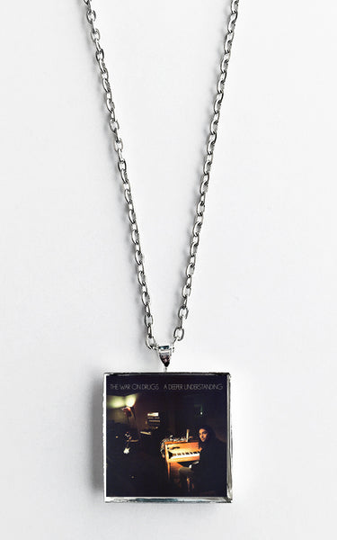 The War on Drugs - A Deeper Understanding - Album Cover Art Pendant Necklace - Hollee