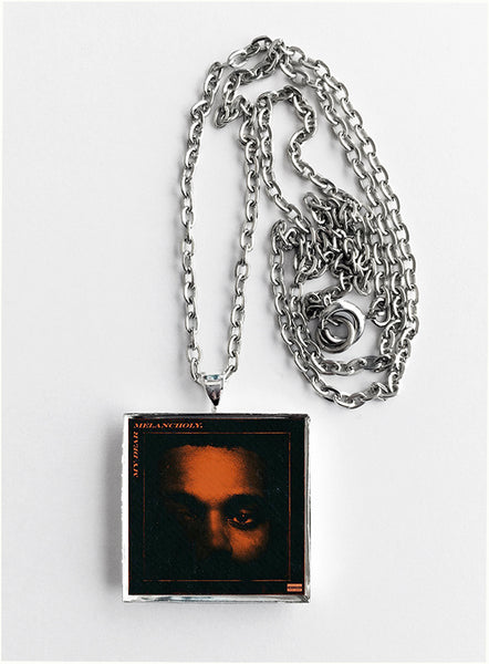 The Weeknd - My Dear Melancholy - Album Cover Art Pendant Necklace - Hollee