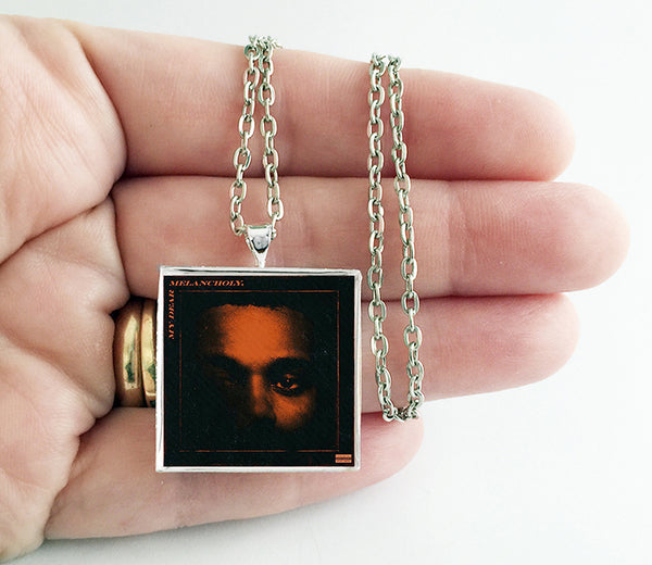 The Weeknd - My Dear Melancholy - Album Cover Art Pendant Necklace - Hollee