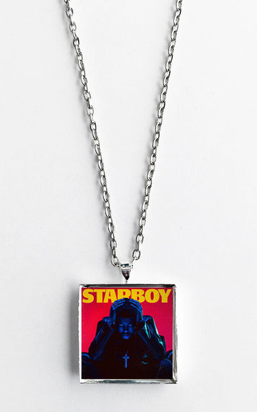 The Weeknd - Starboy - Album Cover Art Pendant Necklace - Hollee