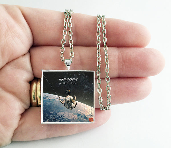 Weezer - Pacific Daydream - Album Cover Art Pendant Necklace - Hollee