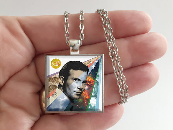 William Shatner - Bill - Album Cover Art Pendant Necklace