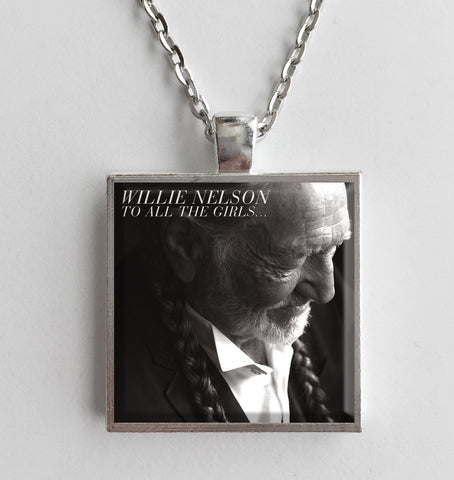 Willie Nelson - To All the Girls - Album Cover Art Pendant Necklace - Hollee